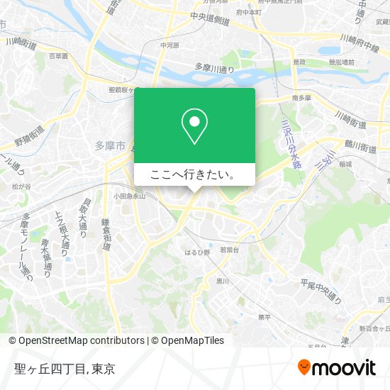 聖ヶ丘四丁目地図