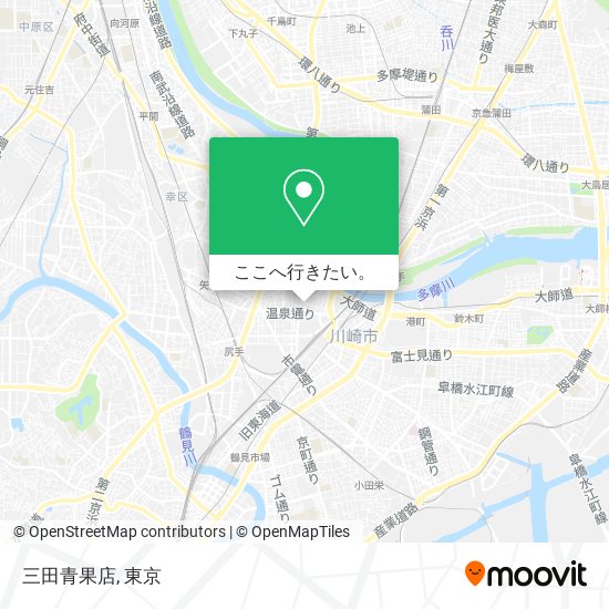 三田青果店地図