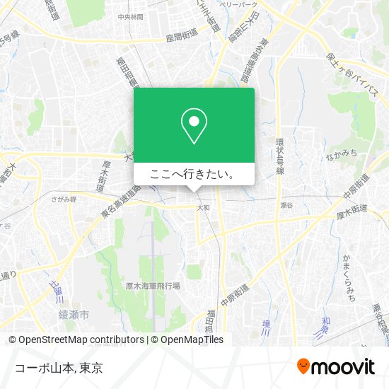 コーポ山本地図