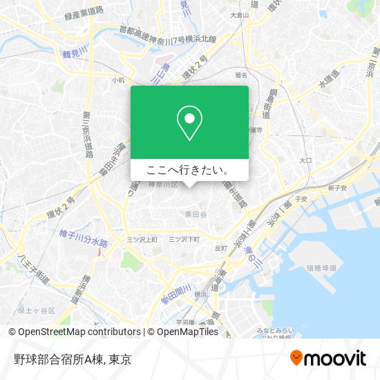 野球部合宿所A棟地図