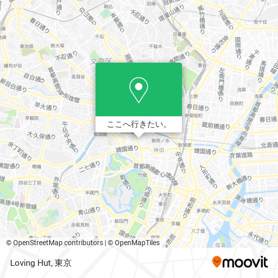 Loving Hut地図