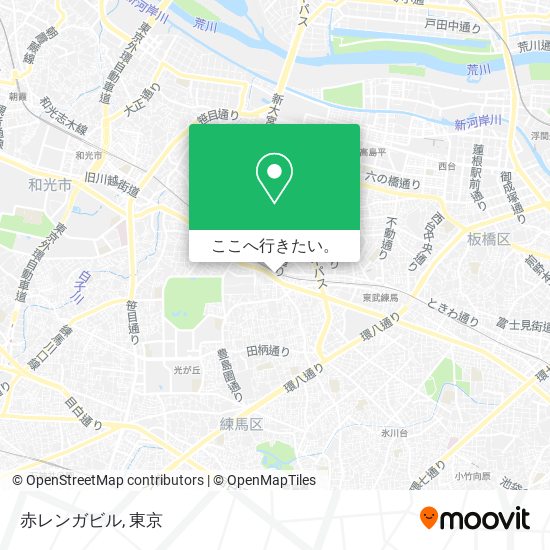 赤レンガビル地図