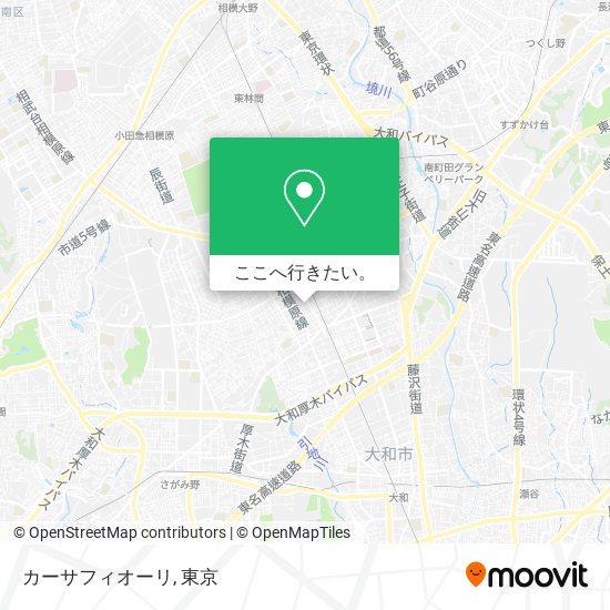 カーサフィオーリ地図