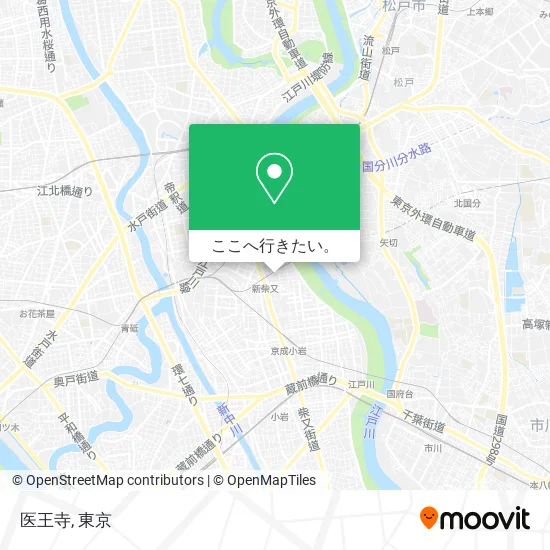 医王寺地図
