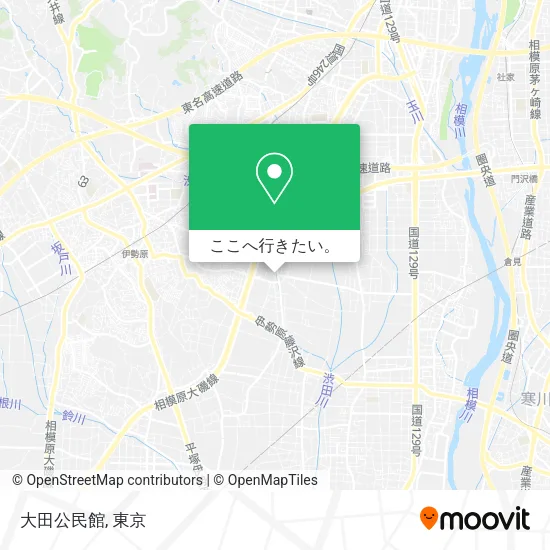 大田公民館地図