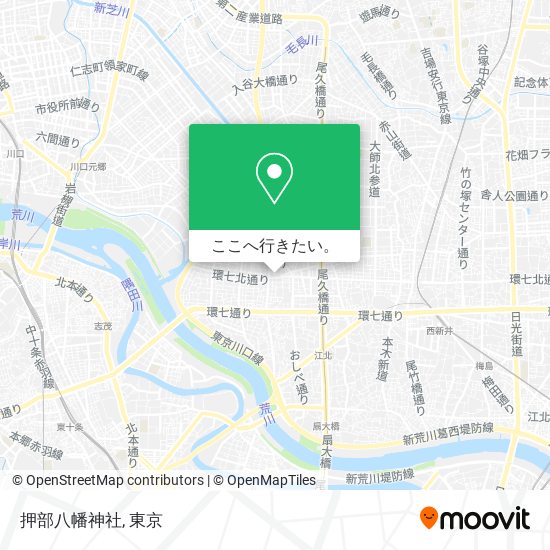 押部八幡神社地図