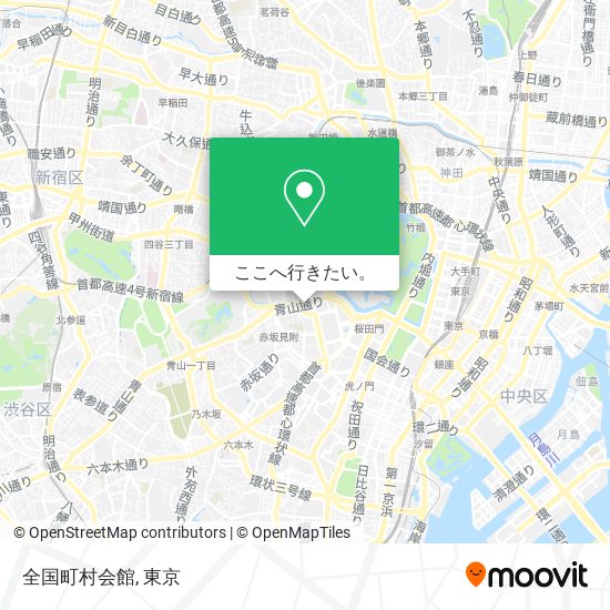 全国町村会館地図