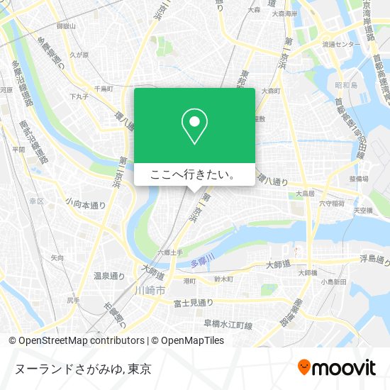 ヌーランドさがみゆ地図