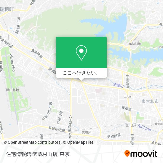 住宅情報館 武蔵村山店地図