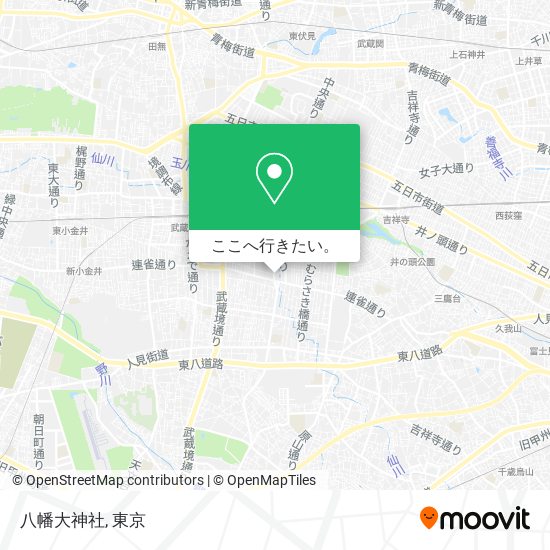 八幡大神社地図