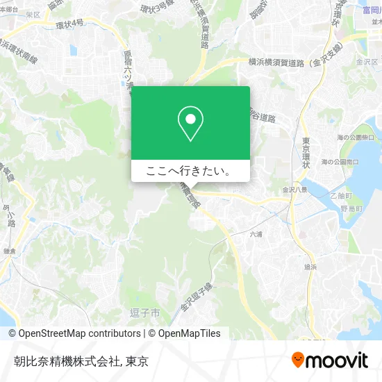 朝比奈精機株式会社地図