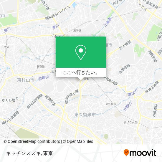 キッチンスズキ地図