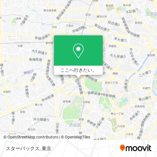 スターバックス地図