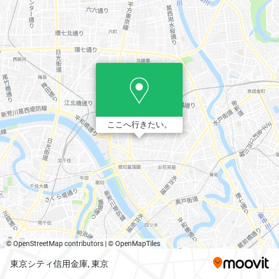 東京シティ信用金庫地図