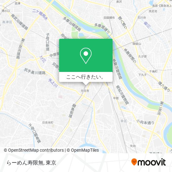 らーめん寿限無地図