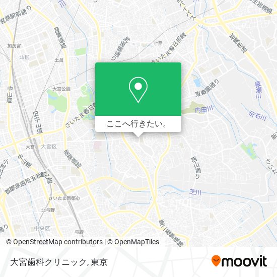 大宮歯科クリニック地図