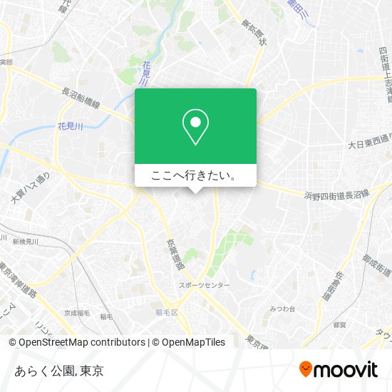 あらく公園地図