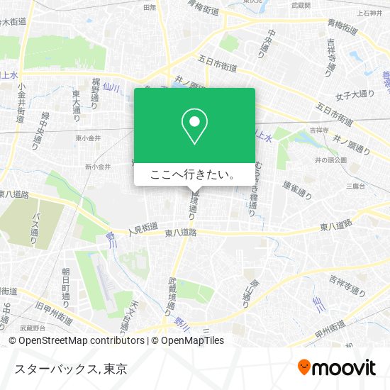 スターバックス地図