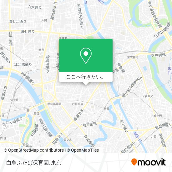 白鳥ふたば保育園地図