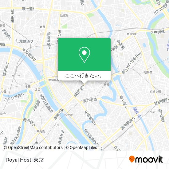 Royal Host地図