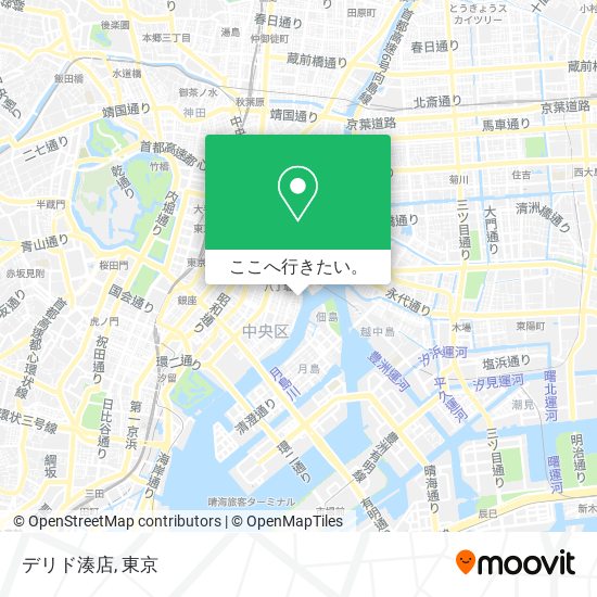 デリド湊店地図