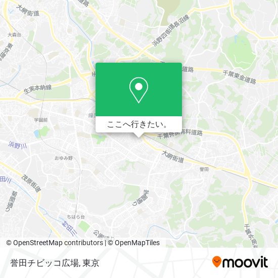 誉田チビッコ広場地図