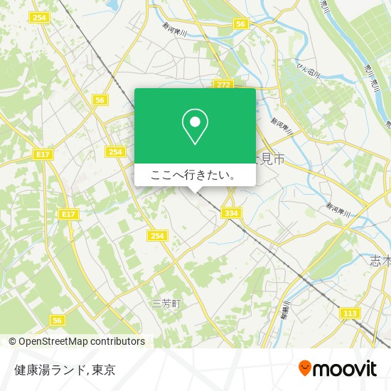 健康湯ランド地図