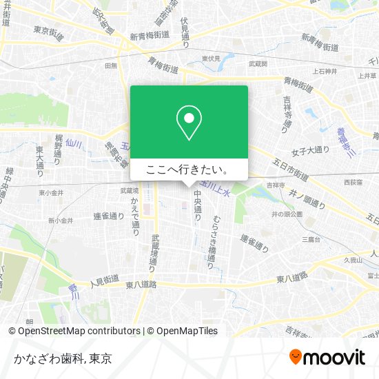 かなざわ歯科地図