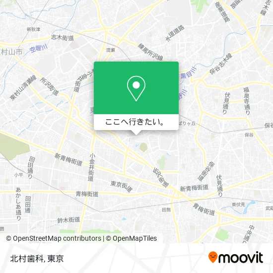 北村歯科地図
