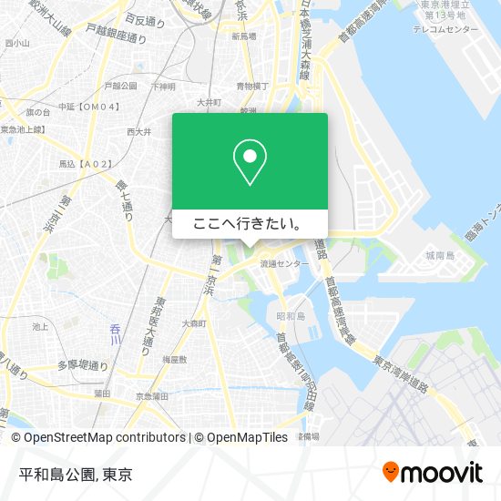 平和島公園地図