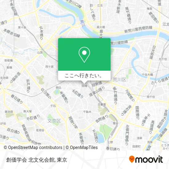 創価学会 北文化会館地図