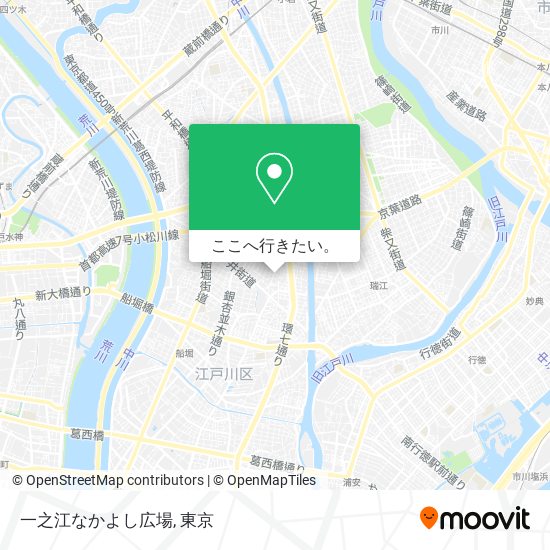 一之江なかよし広場地図