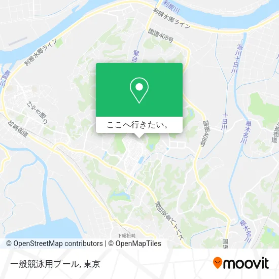 一般競泳用プール地図