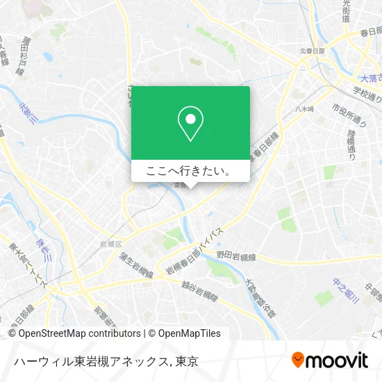 ハーウィル東岩槻アネックス地図