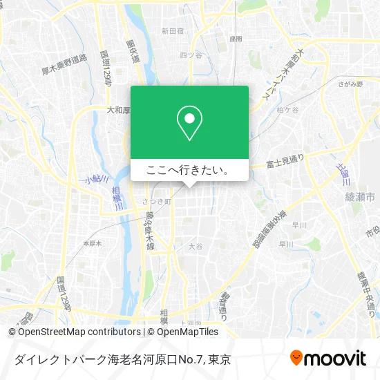 ダイレクトパーク海老名河原口No.7地図