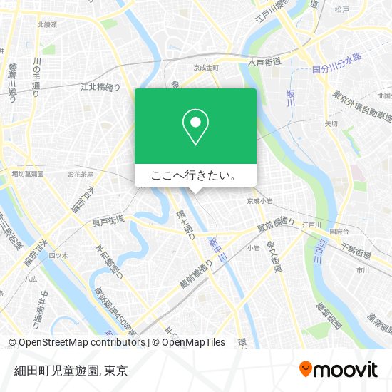 細田町児童遊園地図