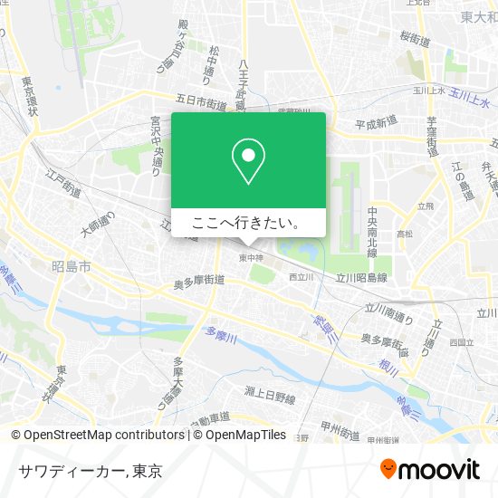 サワディーカー地図