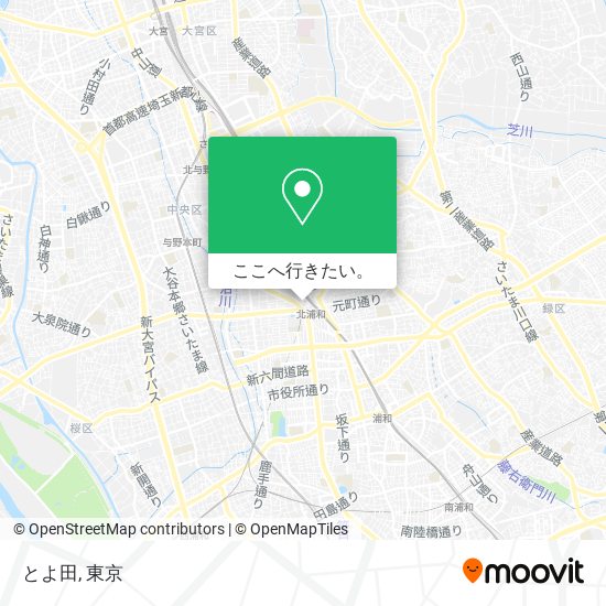 とよ田地図