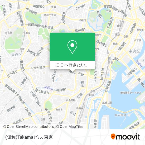 (仮称)Takamaビル地図