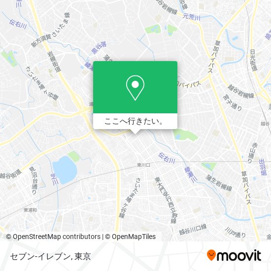 セブン-イレブン地図