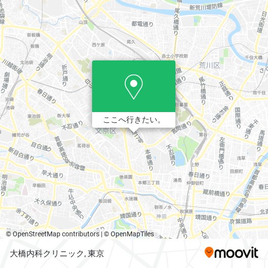 大橋内科クリニック地図