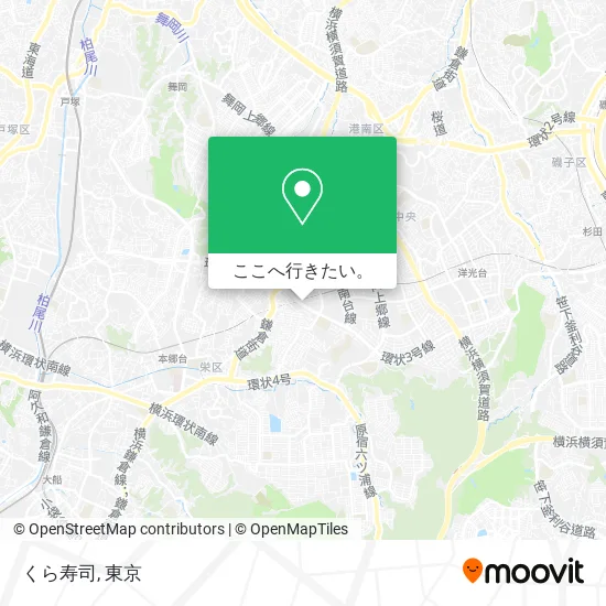 くら寿司地図