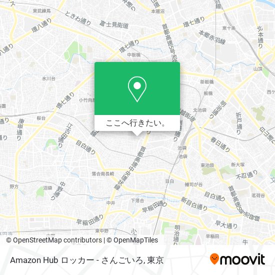 Amazon Hub ロッカー - さんごいろ地図