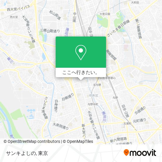 サンキよしの地図