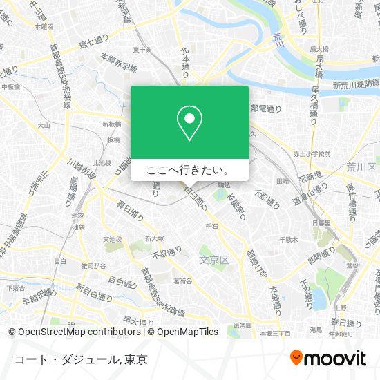 コート・ダジュール地図