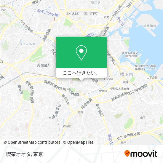 喫茶オオタ地図