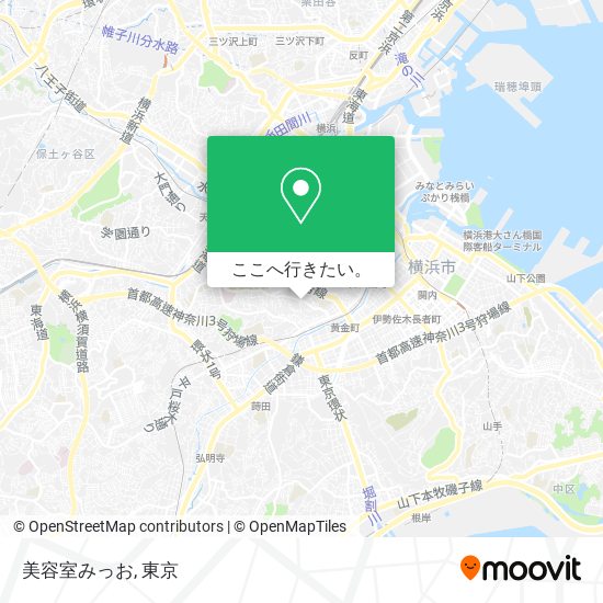 美容室みっお地図