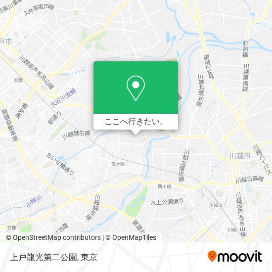 上戸龍光第二公園地図