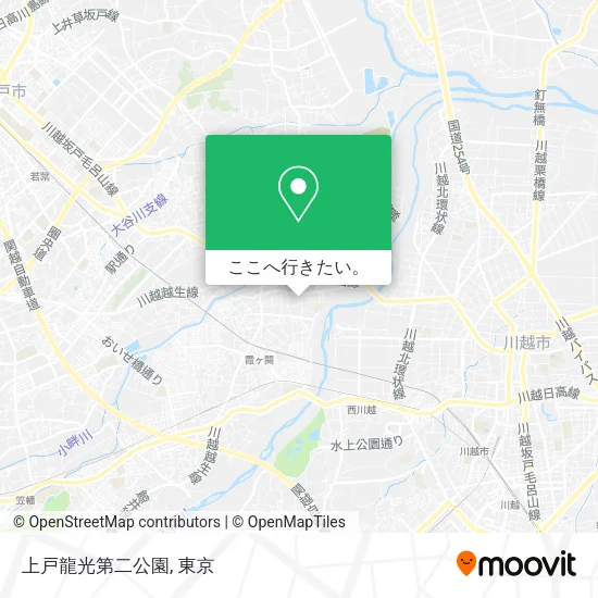 上戸龍光第二公園地図