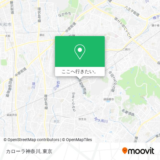 カローラ神奈川地図